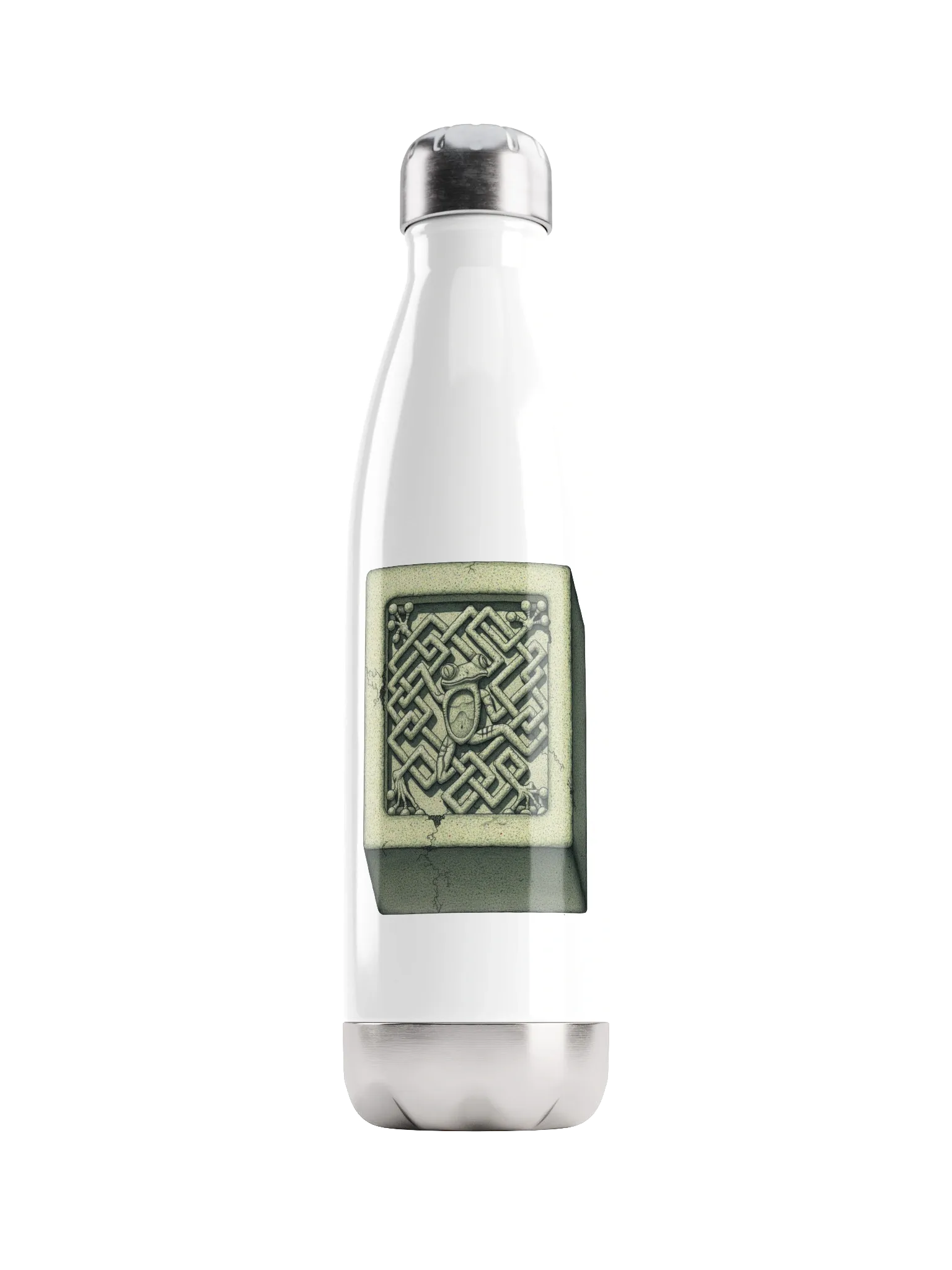Stainless Steel Bottle, White